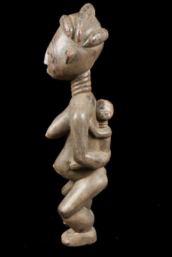 Matetnity Figure - Wood - Asante - Ghana