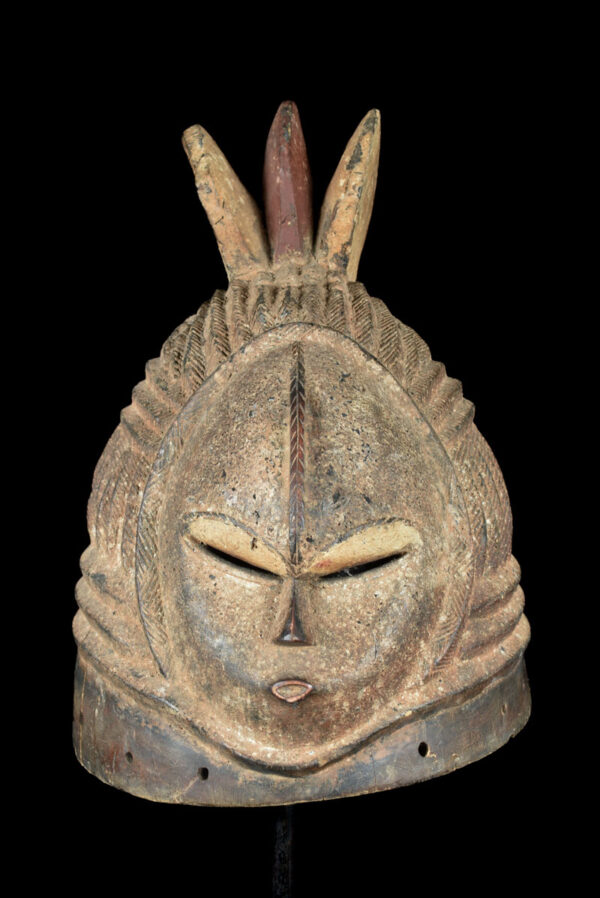 Helmet mask - wood - Mende - Sierra Leone