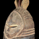 Helmet mask - wood - Mende - Sierra Leone