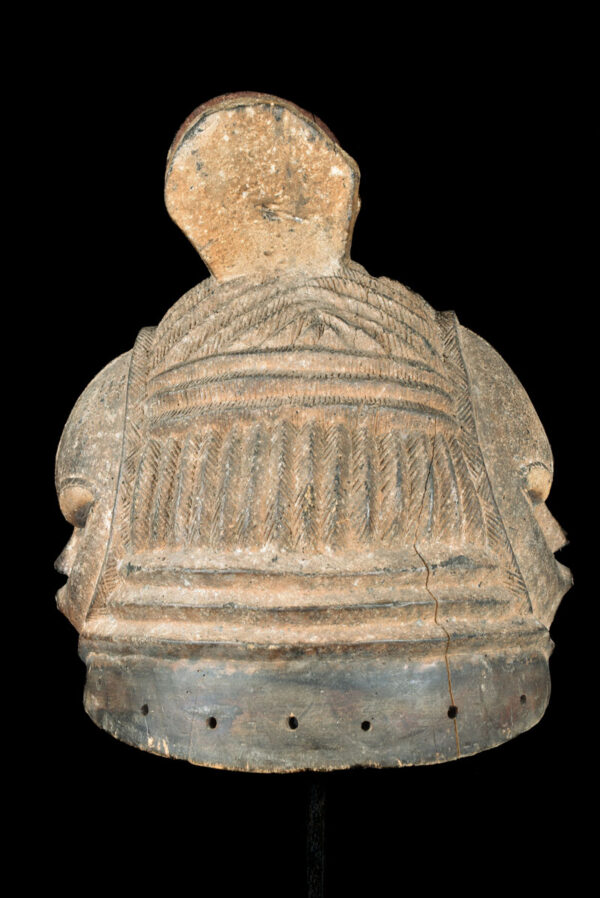 Helmet mask - wood - Mende - Sierra Leone