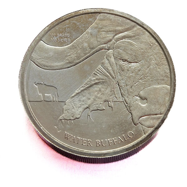 DR Congo 50 Francs 2017 Water Buffalo