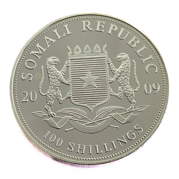 Somalia 100 Shillings 2009 Elephant