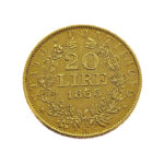 Papal States 20 Lire 1866 Pio IX - Vatican