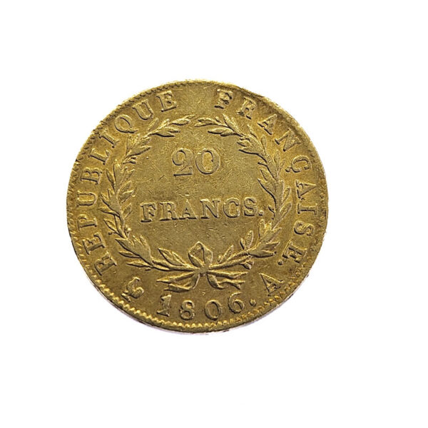 France 20 Francs 1806-A Napoleon