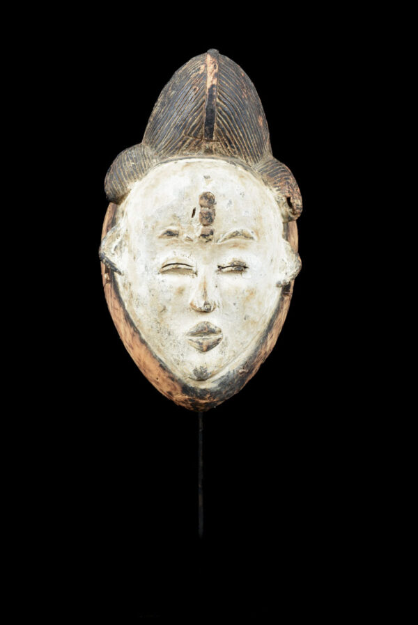 Initiation mask - Wood - Punu - Gabon