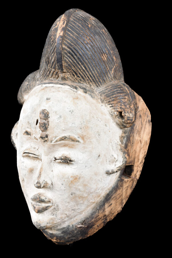 Initiation mask - Wood - Punu - Gabon
