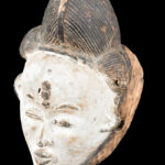 Initiation mask - Wood - Punu - Gabon