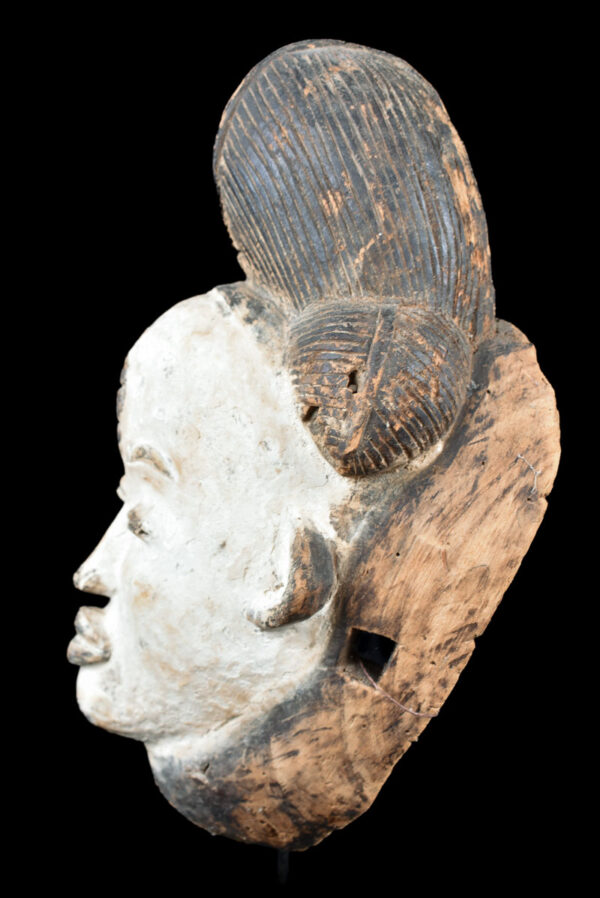 Initiation mask - Wood - Punu - Gabon