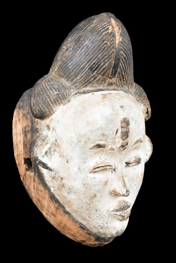 Initiation mask - Wood - Punu - Gabon