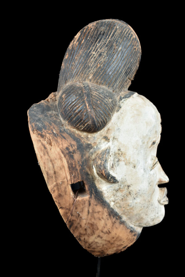 Initiation mask - Wood - Punu - Gabon