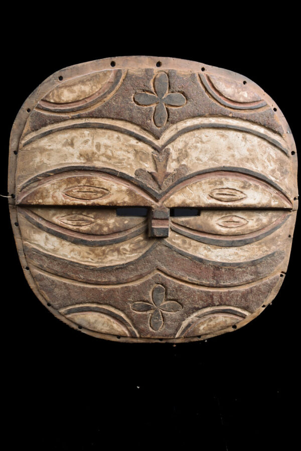 Kidumu Mask - Wood - Teke - DR Congo