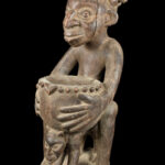 Bowl figure - Bamun - Grassland of Cameroon (81 cm)