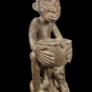 Bowl figure - Bamun - Grassland of Cameroon (81 cm)