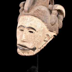 Mask - Wood - Agbogho Mmwo - Igbo / Ibo - Nigeria