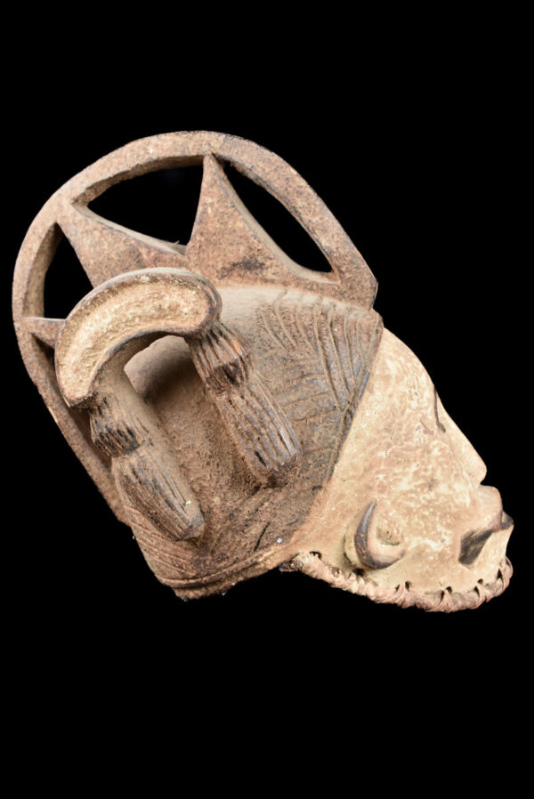 Mask - Wood - Agbogho Mmwo - Igbo / Ibo - Nigeria