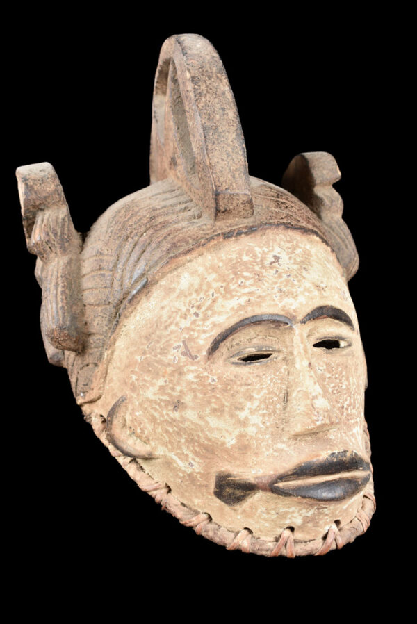 Mask - Wood - Agbogho Mmwo - Igbo / Ibo - Nigeria
