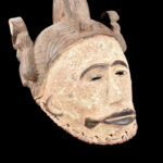 Mask - Wood - Agbogho Mmwo - Igbo / Ibo - Nigeria
