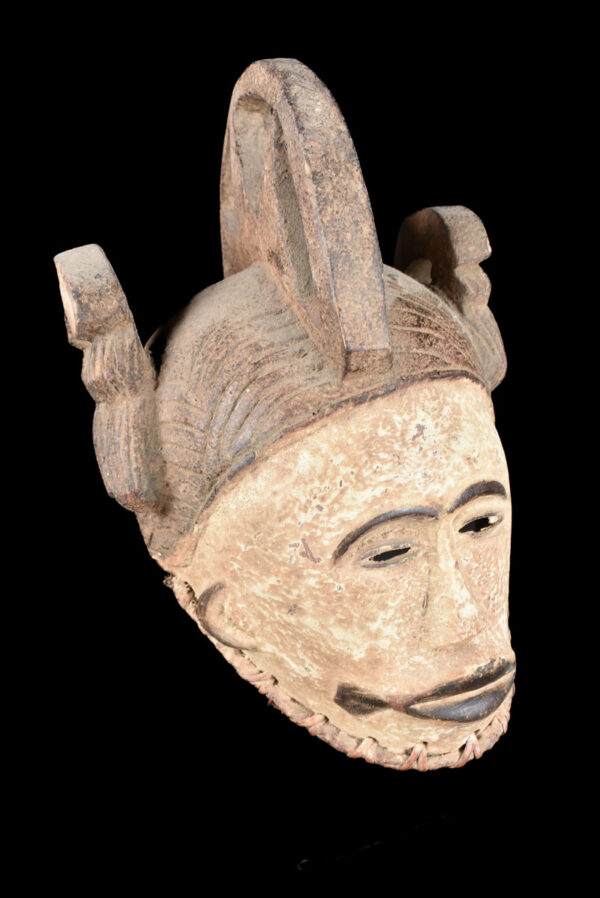 Mask - Wood - Agbogho Mmwo - Igbo / Ibo - Nigeria