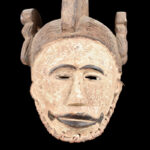 Mask - Wood - Agbogho Mmwo - Igbo / Ibo - Nigeria
