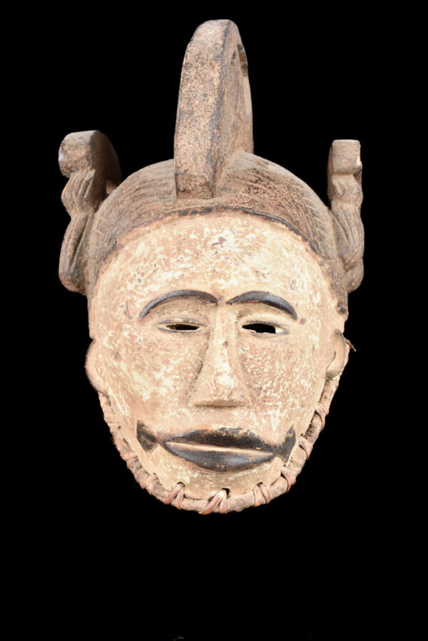 Mask - Wood - Agbogho Mmwo - Igbo / Ibo - Nigeria