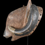 Ram mask - Wood - Baule - Ivory Coast