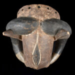 Ram mask - Wood - Baule - Ivory Coast
