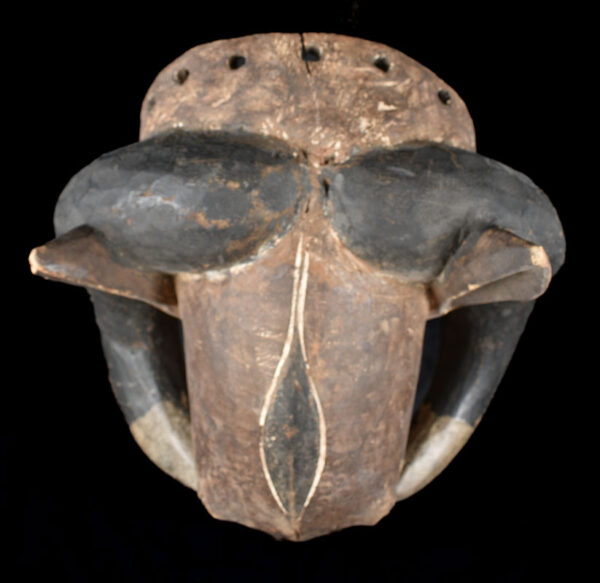 Ram mask - Wood - Baule - Ivory Coast