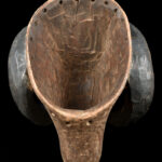 Ram mask - Wood - Baule - Ivory Coast
