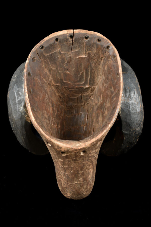 Ram mask - Wood - Baule - Ivory Coast