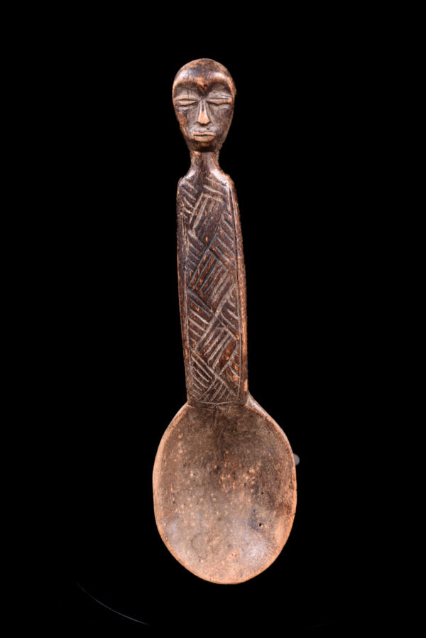 Tribal Spoon - Wood - Lega - DR Congo