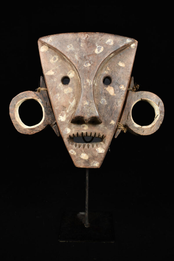 War Mask - Wood - Boa - DR Congo
