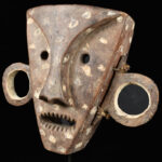 War Mask - Wood - Boa - DR Congo