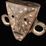 War Mask - Wood - Boa - DR Congo