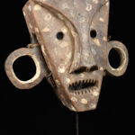 War Mask - Wood - Boa - DR Congo