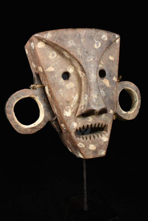 War Mask - Wood - Boa - DR Congo