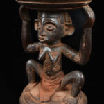 Stool - Wood - Luba - DR Congo