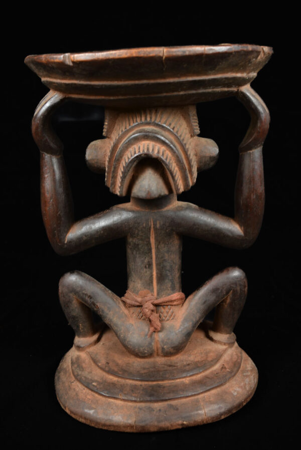 Stool - Wood - Luba - DR Congo