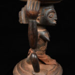 Stool - Wood - Luba - DR Congo