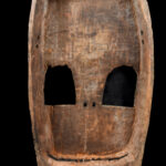 Mask - Wood - Kumu - DR Congo