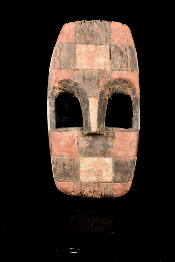 Mask - Wood - Kumu - DR Congo