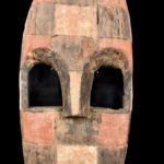 Mask - Wood - Kumu - DR Congo