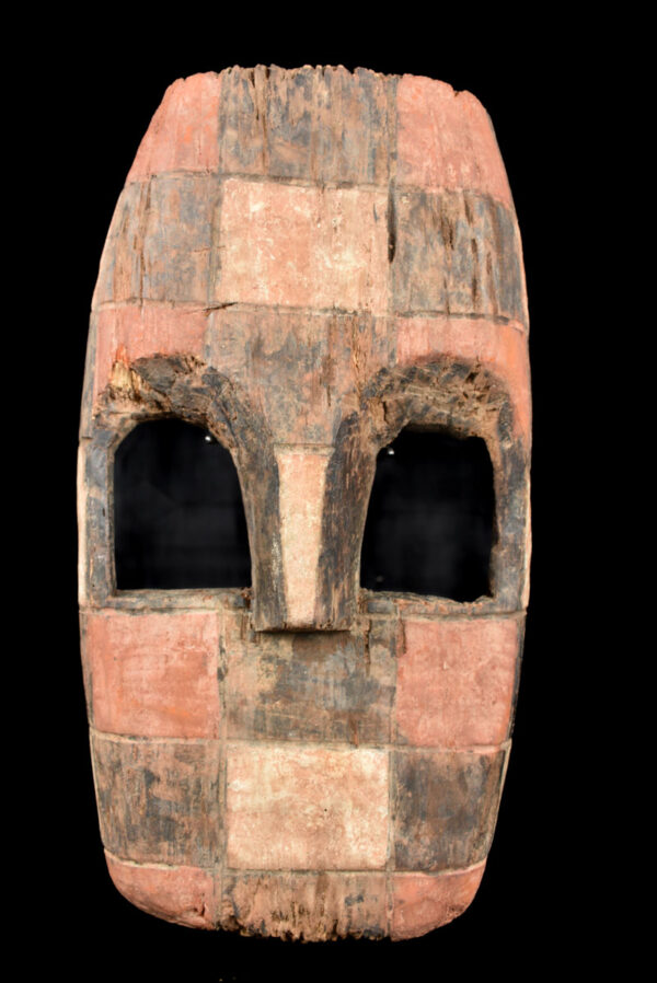 Mask - Wood - Kumu - DR Congo