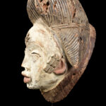 Initiation mask - Wood - Punu - Gabon