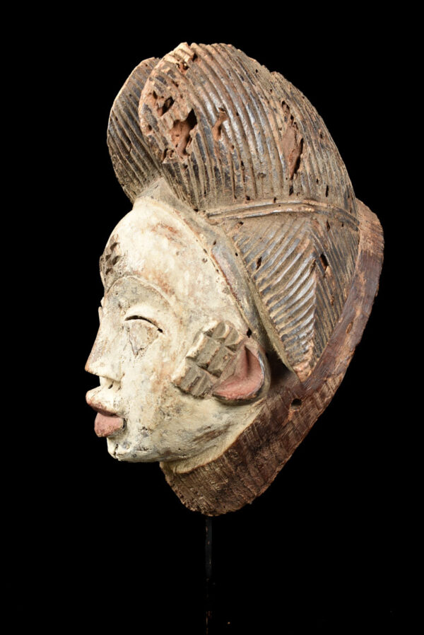 Initiation mask - Wood - Punu - Gabon