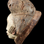 Initiation mask - Wood - Punu - Gabon