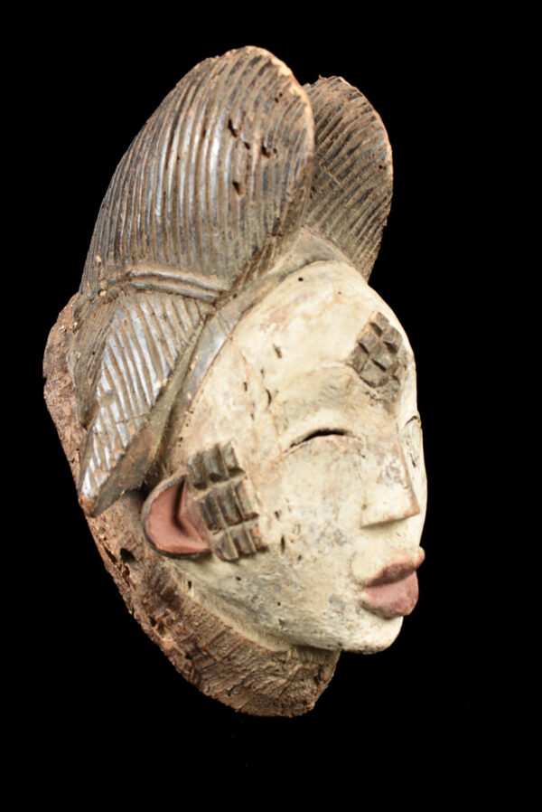 Initiation mask - Wood - Punu - Gabon