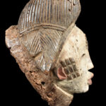 Initiation mask - Wood - Punu - Gabon