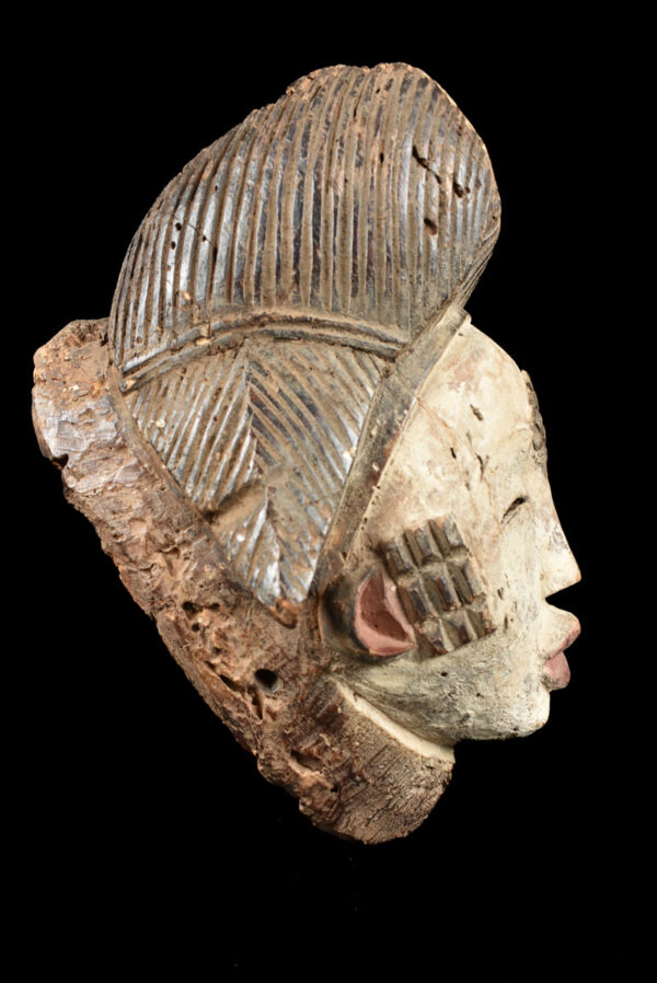 Initiation mask - Wood - Punu - Gabon