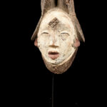 Initiation mask - Wood - Punu - Gabon