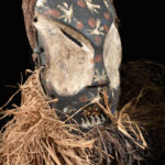 Ndaaka Mask - Wood - Ituri- DR Congo